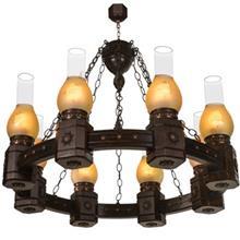 لوستر دارکار مدل روستیک 8 شعله Darkar Rustic 8-Branch Chandelier