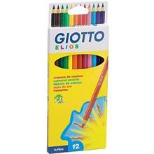 مداد رنگی 12رنگ جیوتو مدل Elios Giotto Elios 12 Colored Pencil