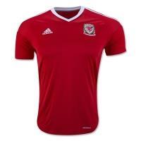 پیراهن اول تیم ملی ولز ویژه یورو Wales Euro 2016 Home Soccer Jersey 