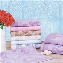 حوله دستی برق لامع طرح رزا سایز 75 × 37 سانتی متر Barghelame Rosa Size 37 x 75 Cm Towel Handy