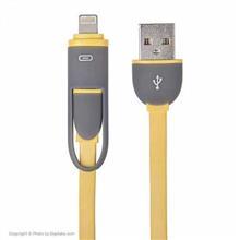 کابل تسکو تبدیل USB به لایتنینگ و microUSB