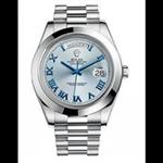 ساعت مچی رولکس اتوماتیک Rolex Day-Date II 41 President Platinum Watch Ice Blue Dial 218206