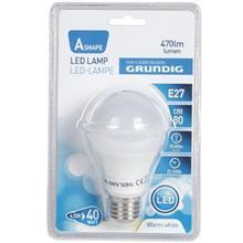 لامپ ال ای دی 5 وات گروندیک مدل A60 با پایه E27 Grundig A60 5W LED Lamp