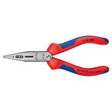 انبر سیم کشی چهار کاره با دسته دو رنگ 1302160 کنیپکس Knipex Electricians Pliers 