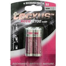 باتری قابل‌شارژ قلمی تکساس مدل Accu بسته‌ی 2 عددی Tecxus NiMh Accu Rechargeable AA 2700 mAh Battery - Pack of 2