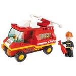 اسباب بازی ساختنی اسلوبان مدل Fire Truck M38-B0173