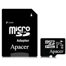 کارت حافظه با ظرفیت 8 گیگابایت اپیسر Apacer MicroSDHC UHS I Class10 8GB
