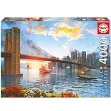 پازل 4000 تکه ادوکا مدل Brooklyn Bridge NewYork Educa Brooklyn Bridge NewYork 4000 Pcs Puzzle