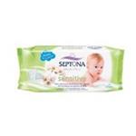 Septona-دستمال مرطوب بچه حساس 64 عددی