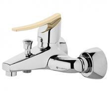 شیرحمام درخشان مدل لوکس-گلد/کروم