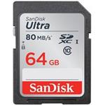 SanDisk Ultra UHS-I U1 Class 10 533X 80MBps SDXC - 64GB