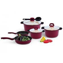 سرویس قابلمه سرامیکی 11 پارچه برناکو مدل جاسمین Bernaco jasmin 11 Pieces Cookware Set