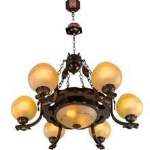 لوستر دارکار مدل رومی 6 شعله Darkar Roomi 6-Branch Chandelier