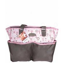 ساک لوازم صورتی گل ریز کارترز مدل 605 Carter s Diaper Bag