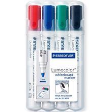 ماژیک وایت برد 4 رنگ استدلر مدل Lumocolor 351WP4 Staedtler Lumocolor 351WP4 4 Color Whiteboard Marker