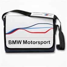کیف رودوشی بی ام دبلیو مدل موتور اسپورت طرح پستچی BMW Motor Sport Postman Bag