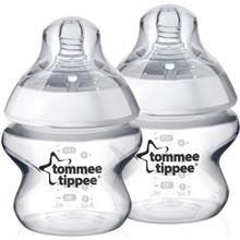 شیشه شیر تامی تیپی مدل TT422602 ظرفیت 150 میلی لیتر بسته دو عددی Tommy Tippee TT422602 Baby Bottle 2x 150 ml