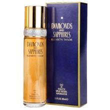 عطر زنانه الیزابت تیلور دیموند اند سافایرز ادوتویلت Diamonds and Sapphires Elizabeth Taylor for women حجم 100میل 