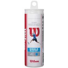 توپ اسکواش ویلسون مدل Staff یک نقطه آبی بسته 3 عددی