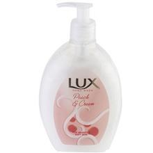 مایع دستشویی لوکس حاوی عصاره هلو و کرم مرطوب کننده حجم 500 گرم Lux Peach and Cream Washing Liquid 500ml