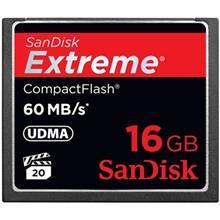 کارت حافظه CompactFlash سن دیسک مدل Extreme سرعت 400X 60MBps ظرفیت 16 گیگابایت
