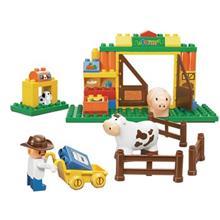 اسباب بازی ساختنی اسلوبان مدل Kiddy Bricks Happy Farm M38-B6002 Sluban Kiddy Bricks Happy Farm M38-B6002 Toys Building