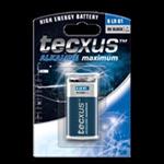 tecxus 6LR61- 9V Battery