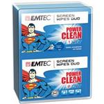 Emtec ECCLWIPEDUOME Wet Wipes For LCD screen Pack Of 10 X 2