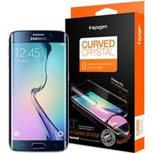 محافظ صفحه نمایش اسپیگن مدل Curved Crystal مناسب برای گوشی موبایل سامسونگ Galaxy S6 Edge Spigen Curved Crystal Screen Protector For Samsung Galaxy S6 Edge