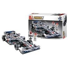 اسباب بازی ساختنی اسلوبان مدل  Formula F1 Rancing Car Silwer Arrows M38 B0352 Sluban  Sluban Formula F1 Rancing Car Silwer Arrows M38 B0352 Toys Building