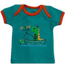 تی شرت آستین کوتاه نوزادی آدمک مدل Dinosaur Adamak Dinosaur Baby T Shirt With Short Sleeve