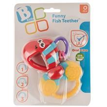   Blue Box Funny Fish Teether