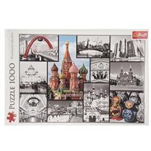 پازل 1000 تکه تریفل مدل Moskow Collage Trefl Moskow Collage 1000 Pcs Puzzle