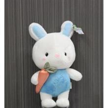 عروسک پولیشی KIDSLAND خرگوش پیراهن آبی سایز 38 