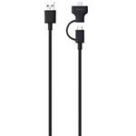 Ozaki Otool Combo OT225 USB To microUSB And Lightning Cable 1m