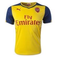 پیراهن دوم آرسنال  Arsenal 2014-15 Away Soccer Jersey