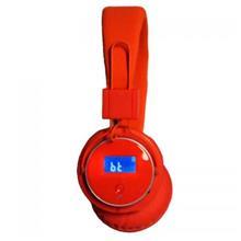 هدفون بلوتوثی رم خور LCD دار ایکس پی مدل XP-1001BT XP-1001BT Bluetooth LCD Headphone