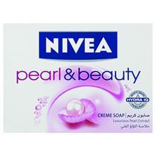 صابون زیبایی نیوآ مدل Pearl And Beauty Cream Soap 100gr Nivea Pearl And Beauty Cream Soap 100gr