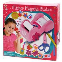 اسباب بازی آموزشی پلی‌گو مدل Sticker Magnets Station Play Go Sticker Magnets Station 7810 Educational Game