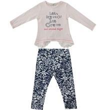 ست لباس دخترانه ویا گرلز مدل 51575LP Via Girls 51575LP Baby Girl Clothing Set