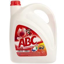 مایع ظرفشویی ا.ب.ث با رایحه توت فرنگی حجم 4 لیتر ABC Strawberry Dishwashing Liquid Liter 