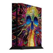 برچسب عمودی پلی استیشن 4 ونسونی طرح Rainbow Skull