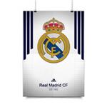 پوستر ونسونی طرح Real Madrid White 2016 سایز 30x40