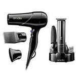 کیت سشوار و ریش تراش اندیس Andis Hair Blow Dryer with Beard & Mustache Grooming Trimmer Kit