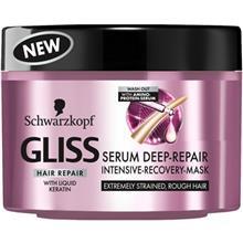 ماسک احیا کننده مو گلیس مدل دیپ ریپیر  Deep Repair حجم 200 میلی لیتر Gliss Deep Repair Hair Mask 200ml