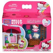 ساختنی مگا بلاکس مدل Hello Kitty Library کد 10891 Mega Bloks Hello Kitty Library 10891Toys