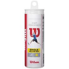 توپ اسکواش ویلسون مدل Staff یک نقطه بسته 3 عددی Wilson Staff 1 Dot Squash Balls Pack Of 3