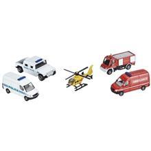 ست ماشین بازی سیکو مدل Emergency Vehicles Siku Emergency Vehicles Toys Car Set
