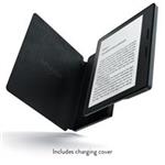Amazon New - Kindle Oasis E-reader with Leather Charging Black Cover -4GB