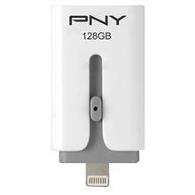 فلش مموری پی ان وای مدل اپل او تی جی با ظرفیت 128 گیگابایت PNY Apple OTG USB 2.0 Flash Drive 128GB